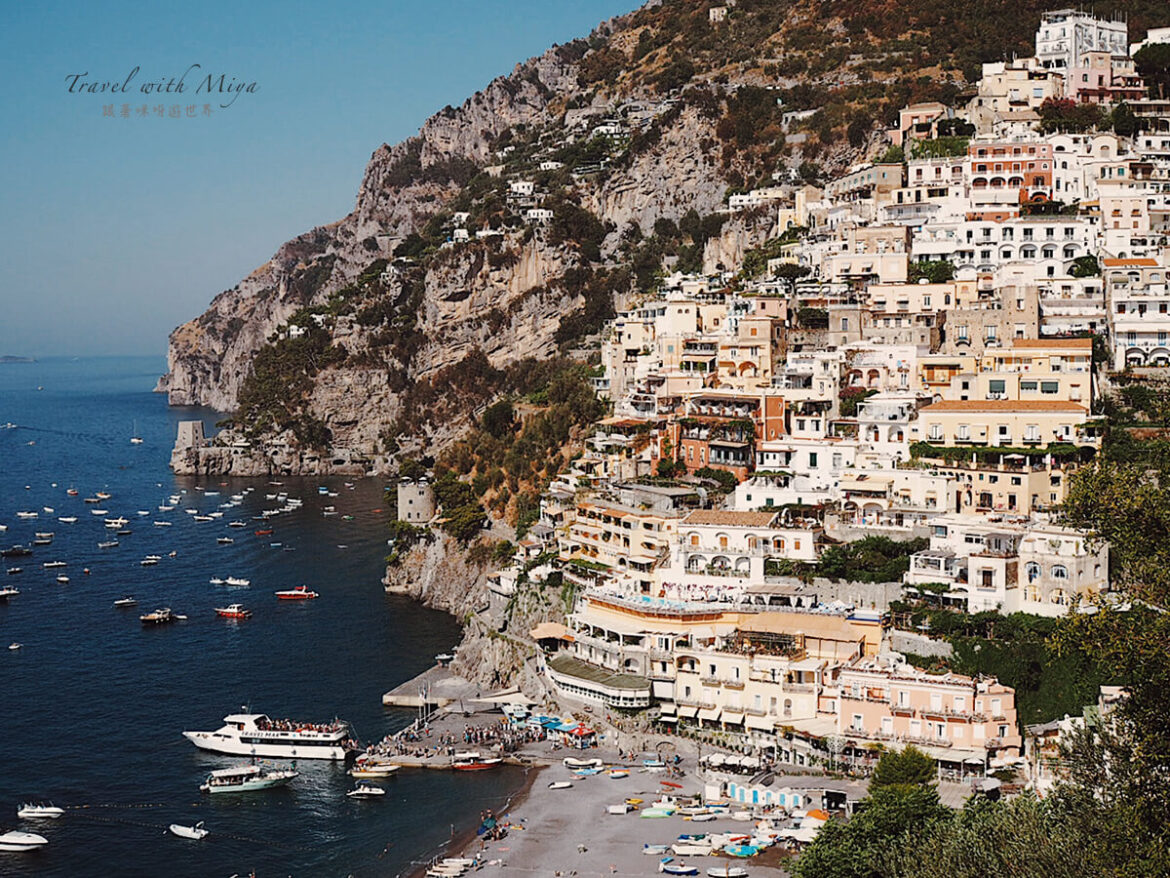 Positano波西塔諾海岸景