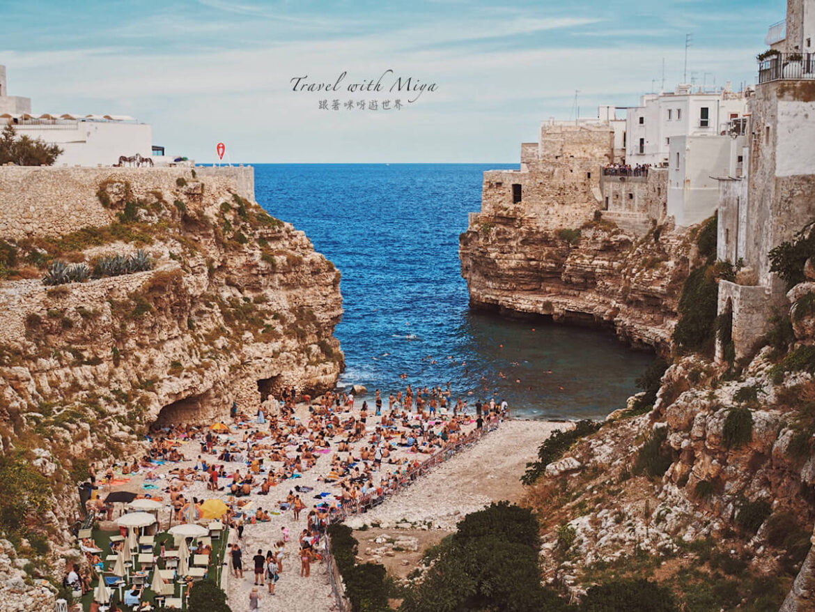 Polignano a mare 沙灘海岸景