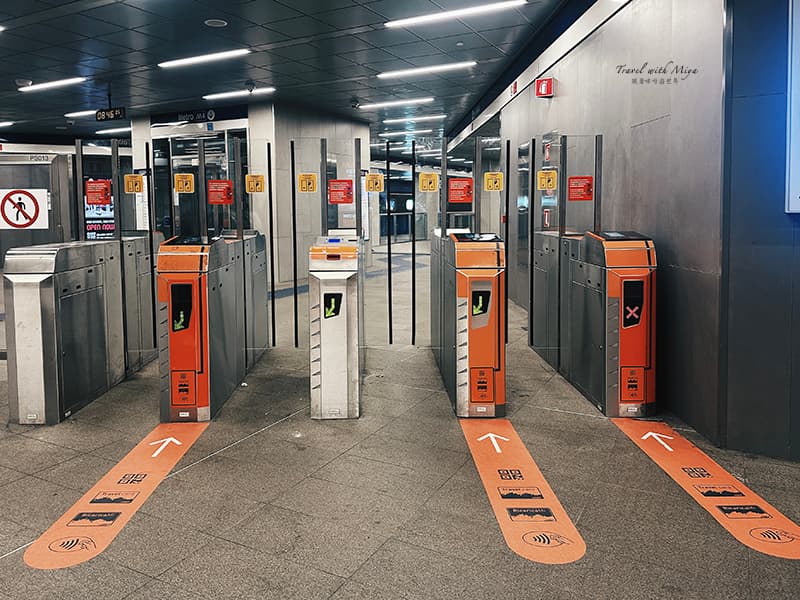 米蘭地鐵閘門