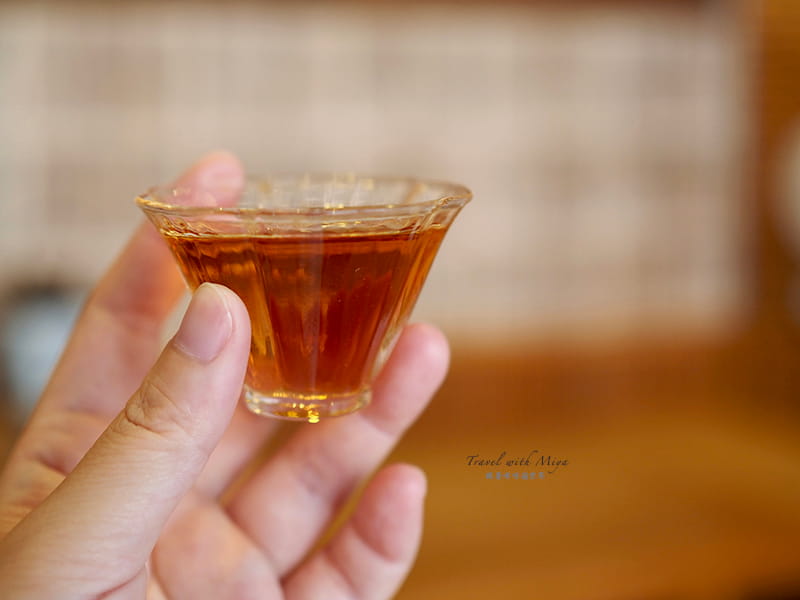 大稻埕迪化街滋養室內茶席體驗套餐的茶杯