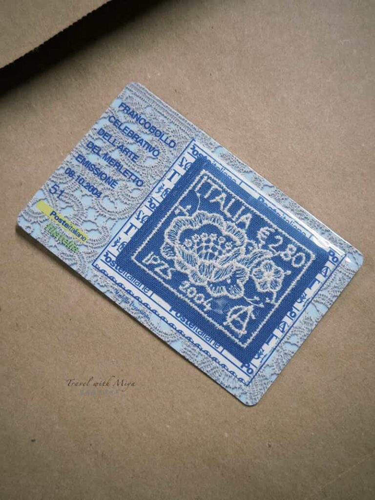 義大利刺繡集郵卡 ARTE DEL MERLETTO