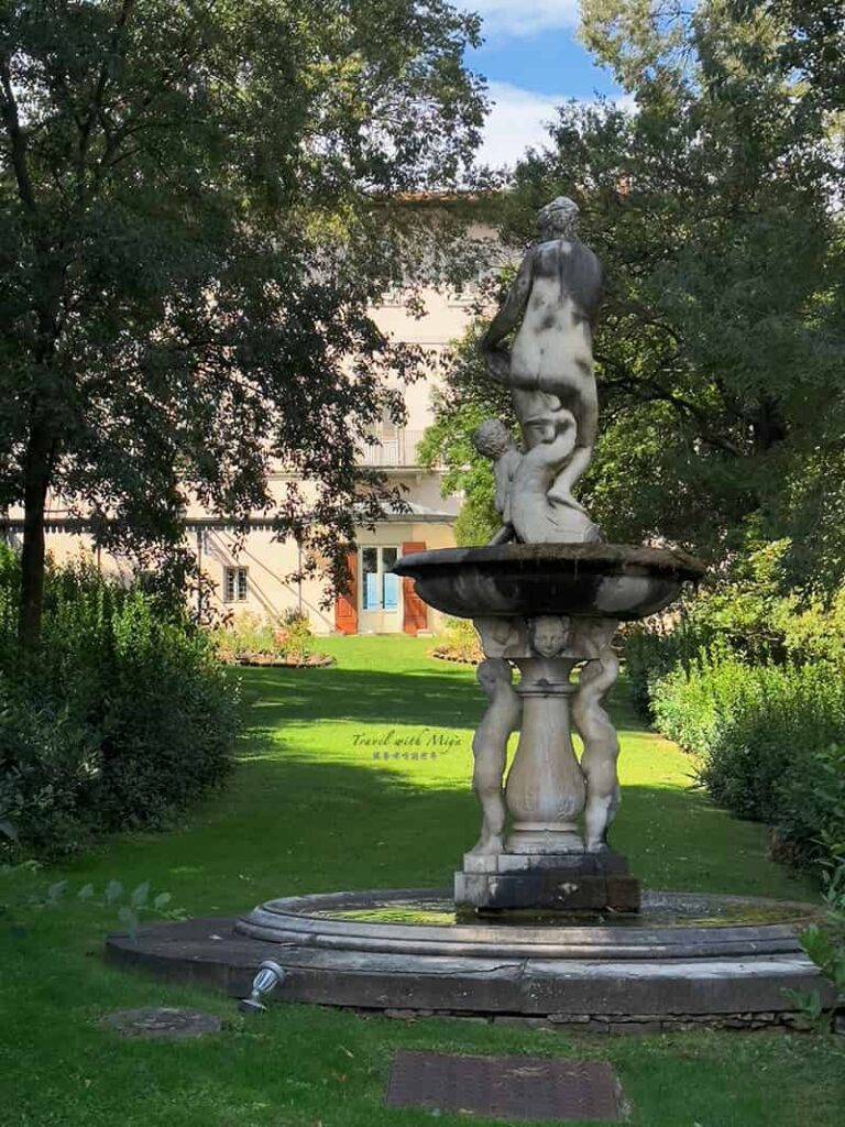 佛羅倫斯巴迪尼花園 Villa Bardini 雕像水池