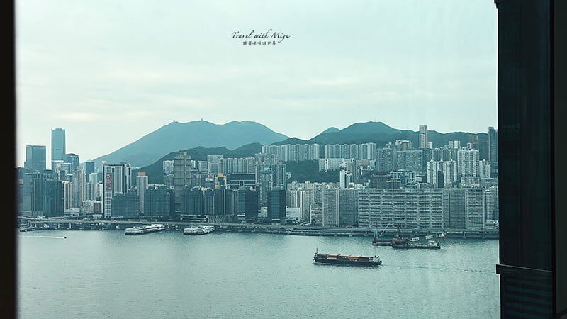 九龍海逸君綽酒店塔樓套房海港景色