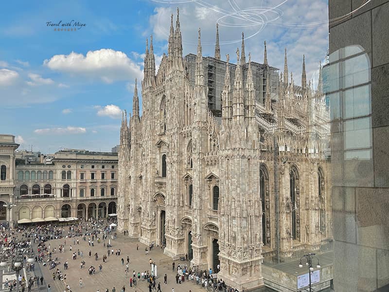 二十世紀博物館 Museo del Novecento 米蘭大教堂景觀
