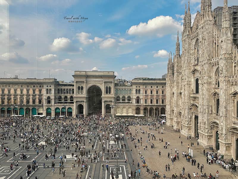 二十世紀博物館 Museo del Novecento 米蘭大教堂前廣場與艾曼紐二世迴廊