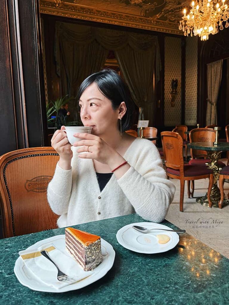 Café Gerbeaud 捷波德咖啡館喝咖啡