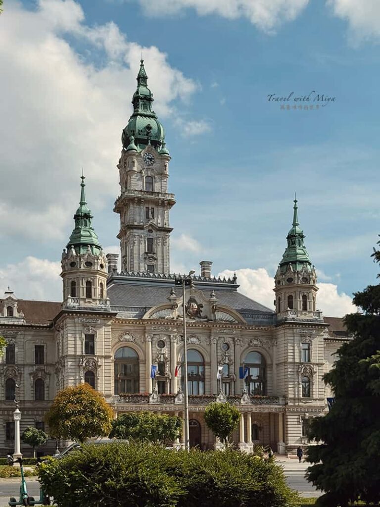 匈牙利焦爾 Győr市政廳外觀