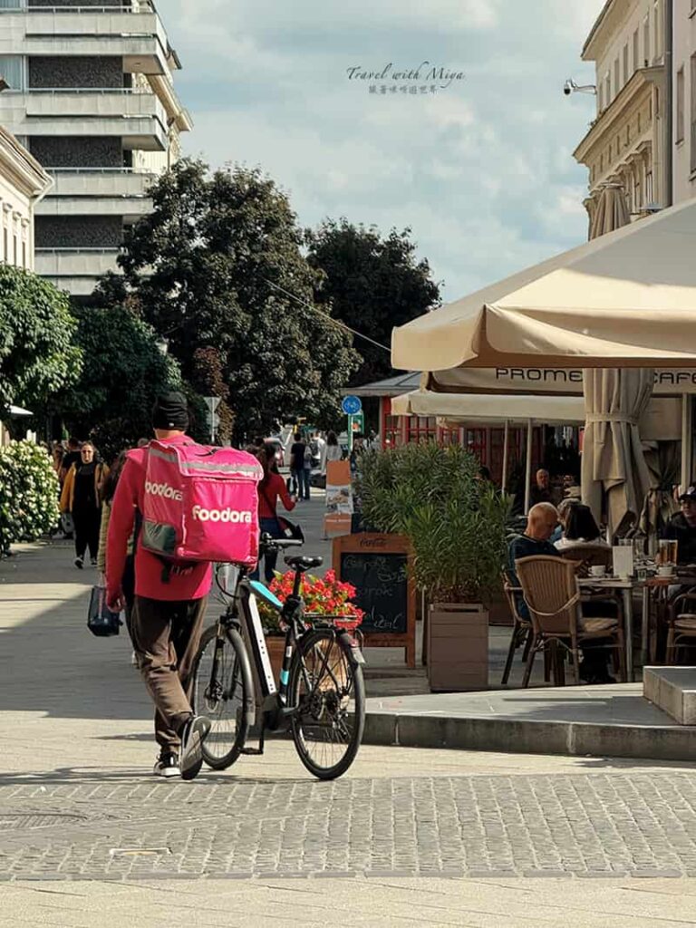 Foodora 腳踏車外送