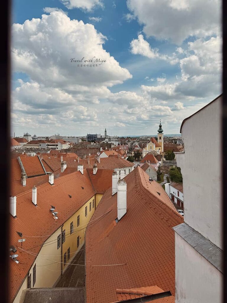 焦爾主教城堡 Püspökvár-Toronykilátó 中古建築屋頂
