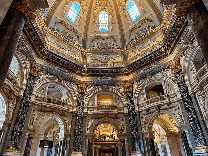 維也納藝術史博物館 Kunsthistorisches Museum Vienna 穹頂咖啡廳周圍建築和穹頂