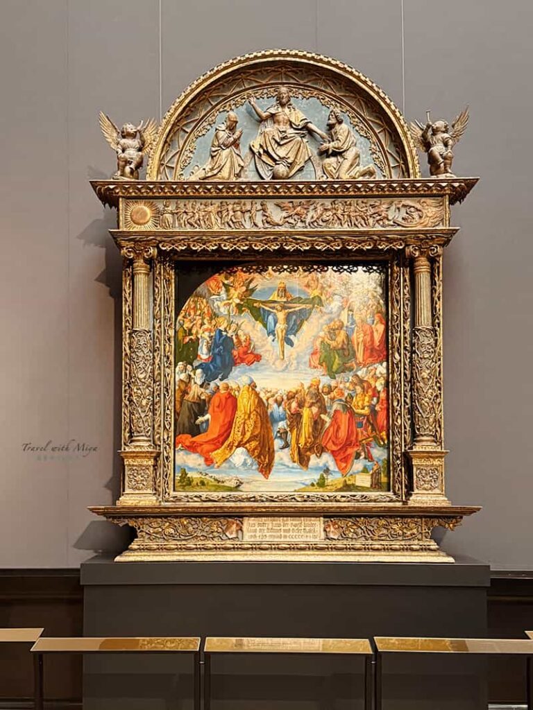 維也納藝術史博物館 Kunsthistorisches Museum Vienna 1樓耶穌相關畫作與畫框