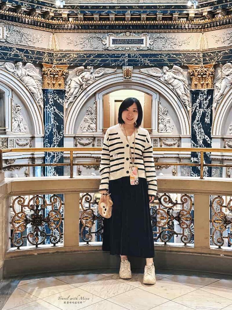 維也納藝術史博物館 Kunsthistorisches Museum Vienna 穹頂咖啡廳上方樓層合照2