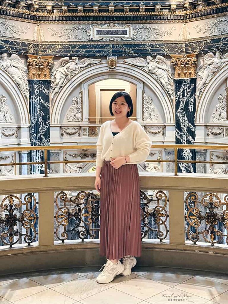 維也納藝術史博物館 Kunsthistorisches Museum Vienna 穹頂咖啡廳上方樓層合照