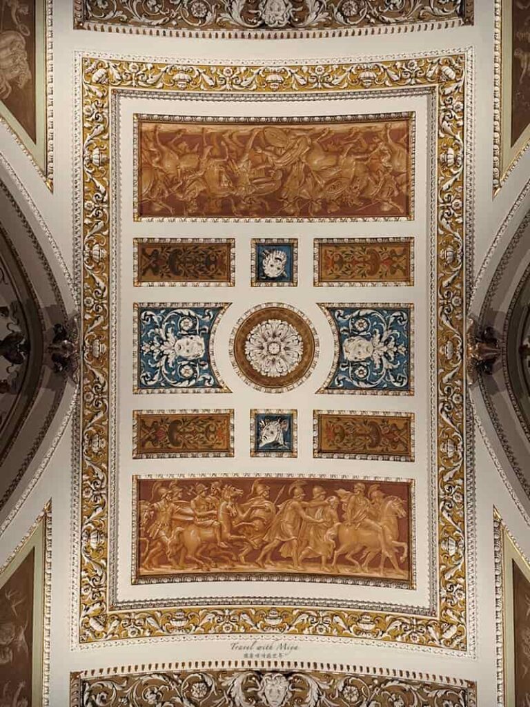 維也納藝術史博物館 Kunsthistorisches Museum Vienna古埃及羅馬展廳天花板裝飾