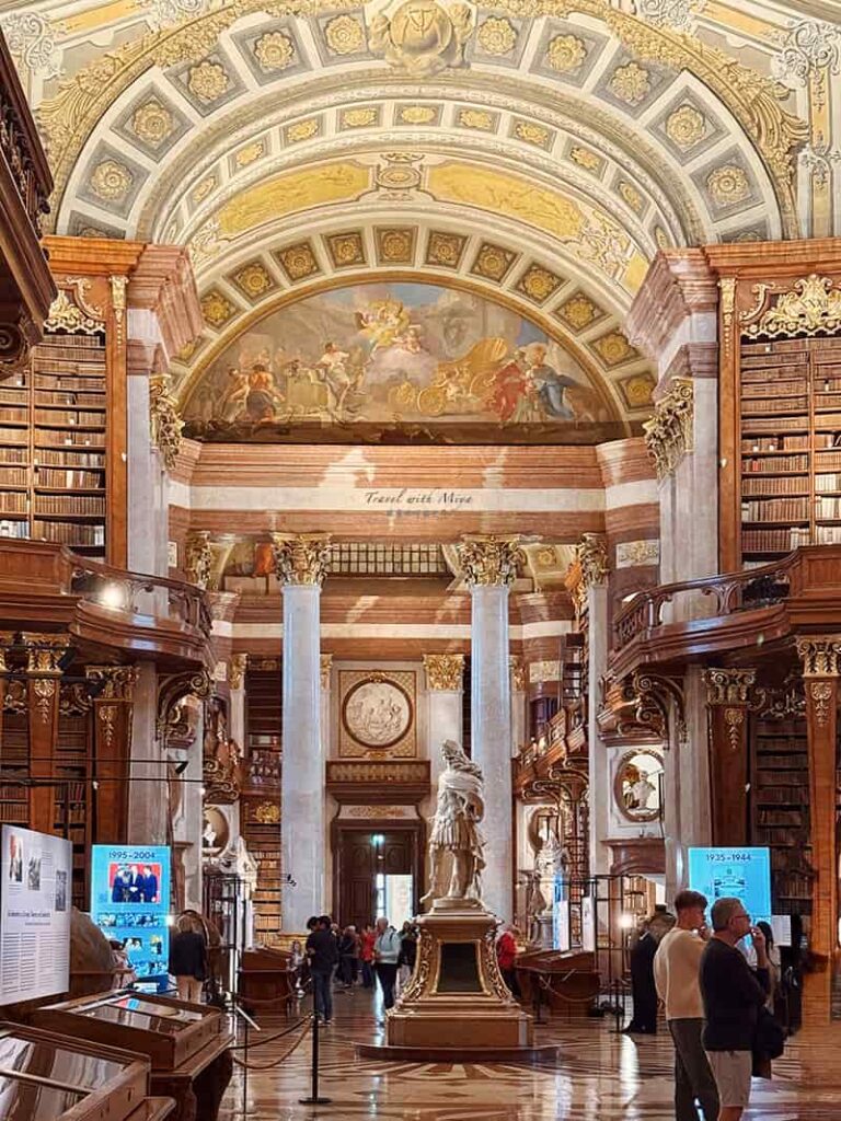 奧地利國家圖書館普隆克廳 Prunksaal / State Hall 館藏環境