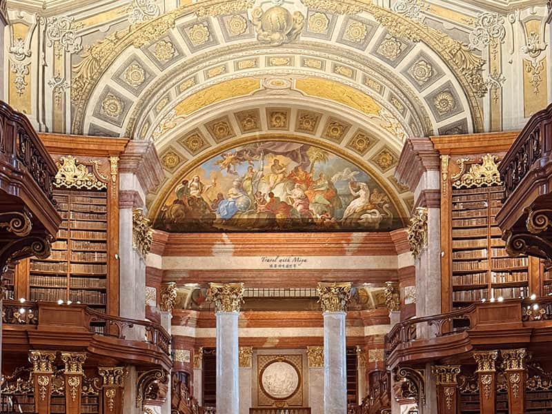 osterreichische-nationalbibliothek-21 維也納景點 - 奧地利國家圖書館:華麗巴洛克風世界最美圖書館之一!