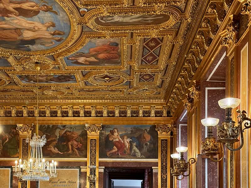 維也納皇室御用百年咖啡廳 Gerstner 三樓宮殿用餐環境