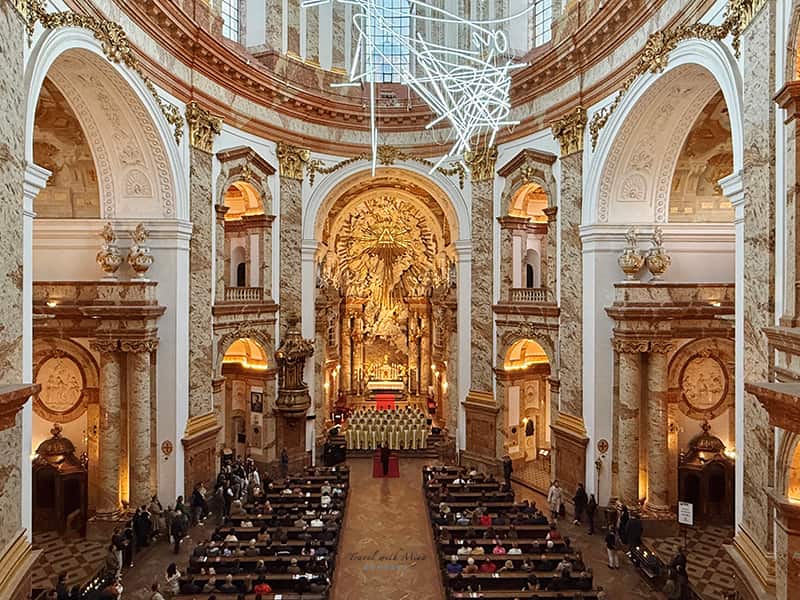 維也納卡爾教堂內部