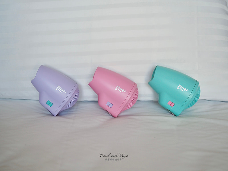 Pingo 吹風機第一代 2025 新色！枕頭前的 3 色：珊橘粉｜初荷綠｜霧莓紫