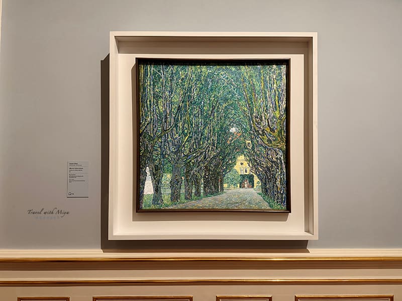 美景宮克林姆 Gustav Klimt 畫作《卡默城堡公園大道》