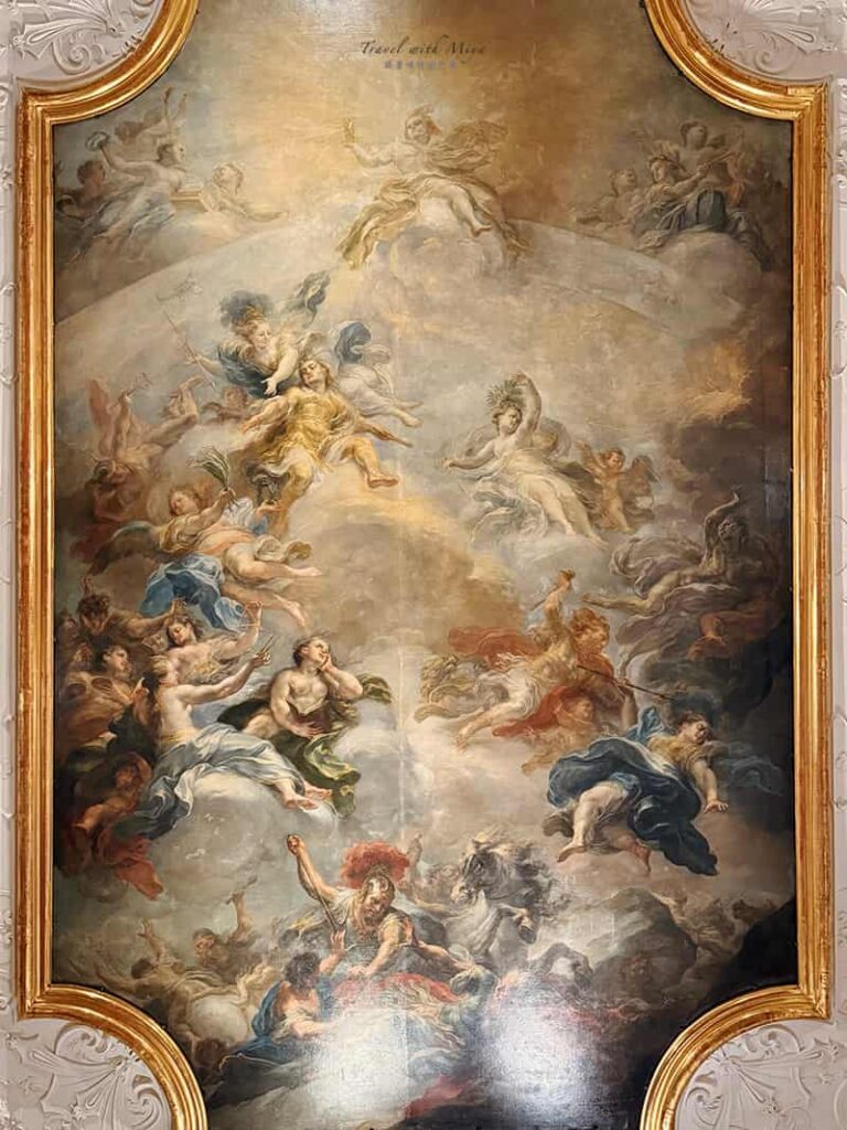 上美景宮壁畫細節