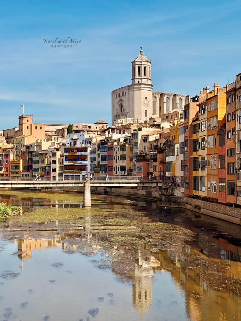 Girona 赫羅納城市湖景