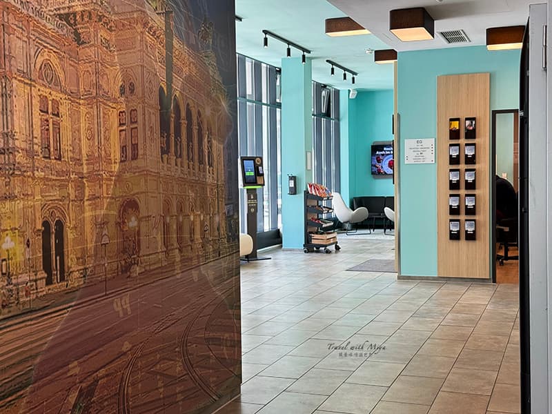 維也納中央車站飯店B&B Hotel Wien-Hbf大廳
