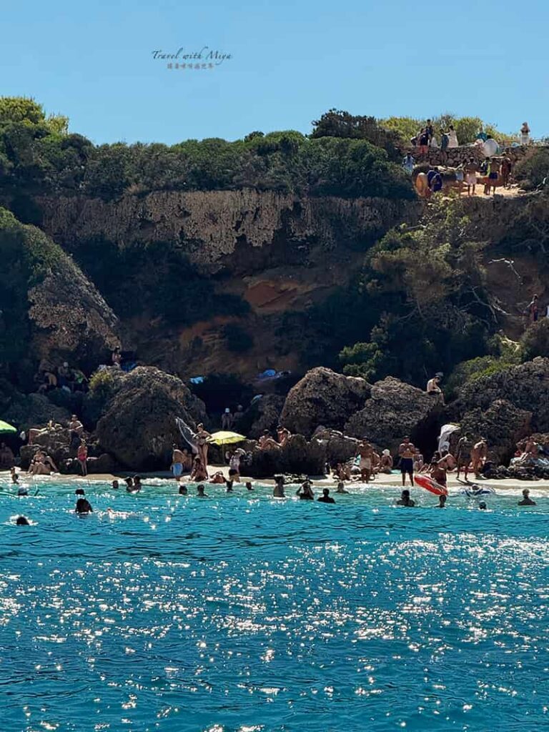 馬略卡島東岸遊船海灘景