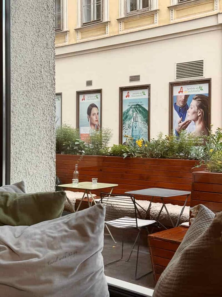維也納早午餐咖啡館drechsler-wienzeile 戶外座位