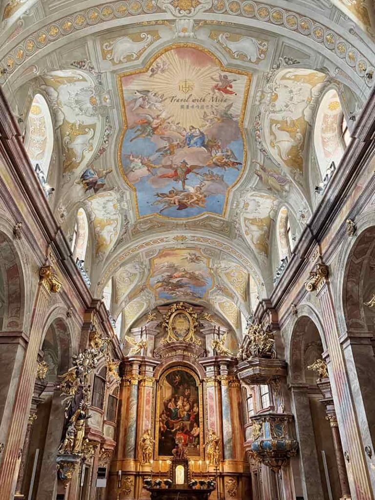 維也納聖安妮教堂壁畫-Daniel Gran所畫的Fresko Maria