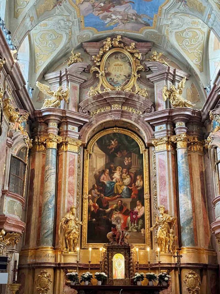 維也納聖安妮教堂祭壇壁畫