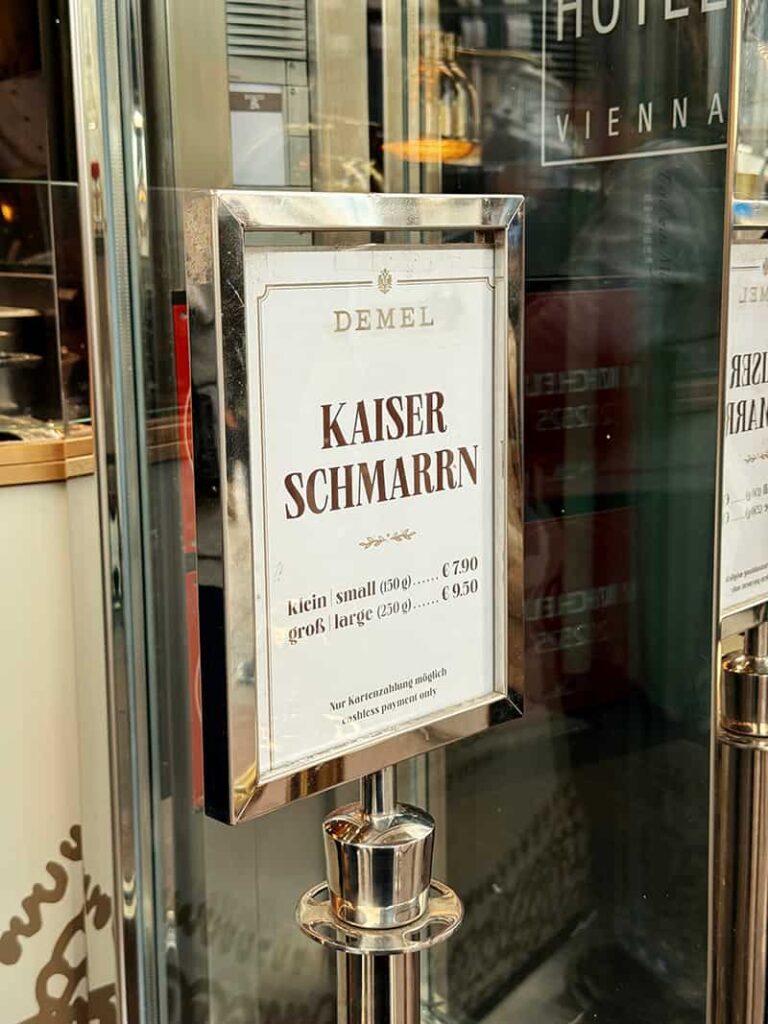 維也納 Demel 外帶店