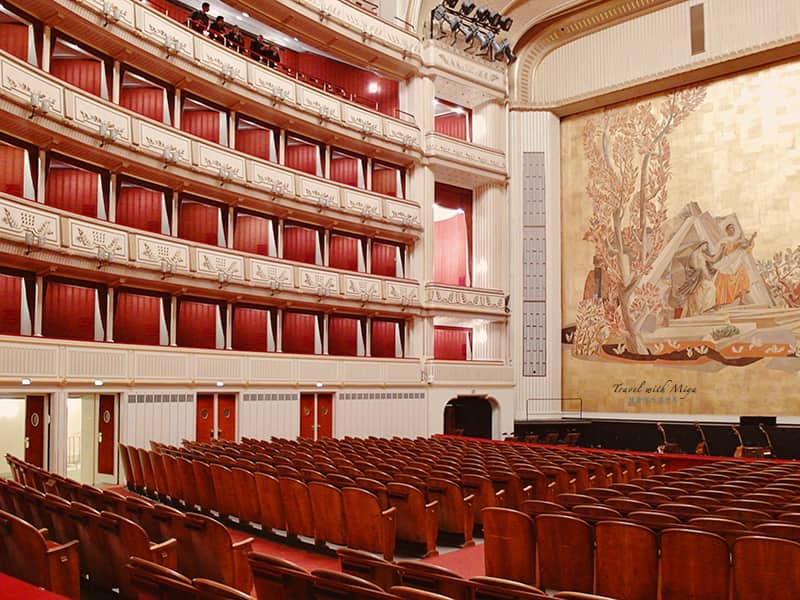 維也納國家歌劇院 Wiener Staatsoper 內部