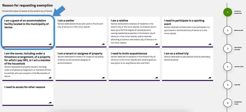 2026 入城費豁免選項:入住威尼斯市政府管轄範圍內的飯店住宿