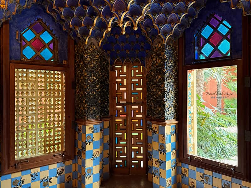 巴塞隆納維森斯之家 Casa Vicens 吸菸室