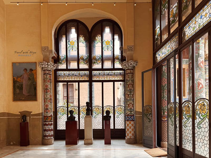 加泰隆尼亞音樂宮休息廳 - 路易斯米勒廳 Lluís Millet Hall