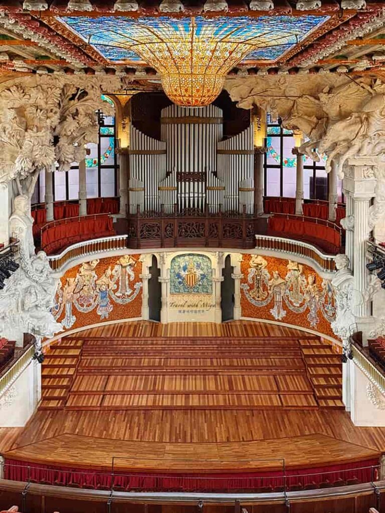 加泰隆尼亞音樂宮舞台區