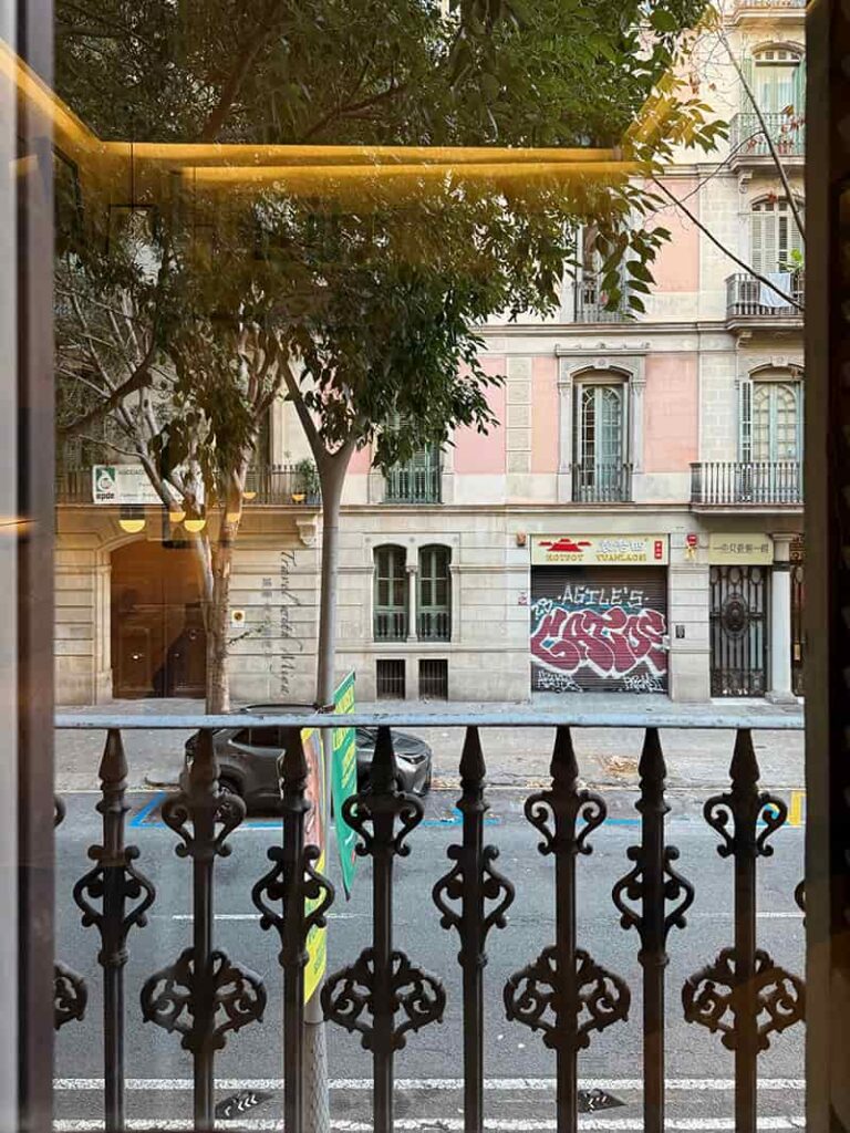 Praktik Garden 花園飯店套房窗外街景