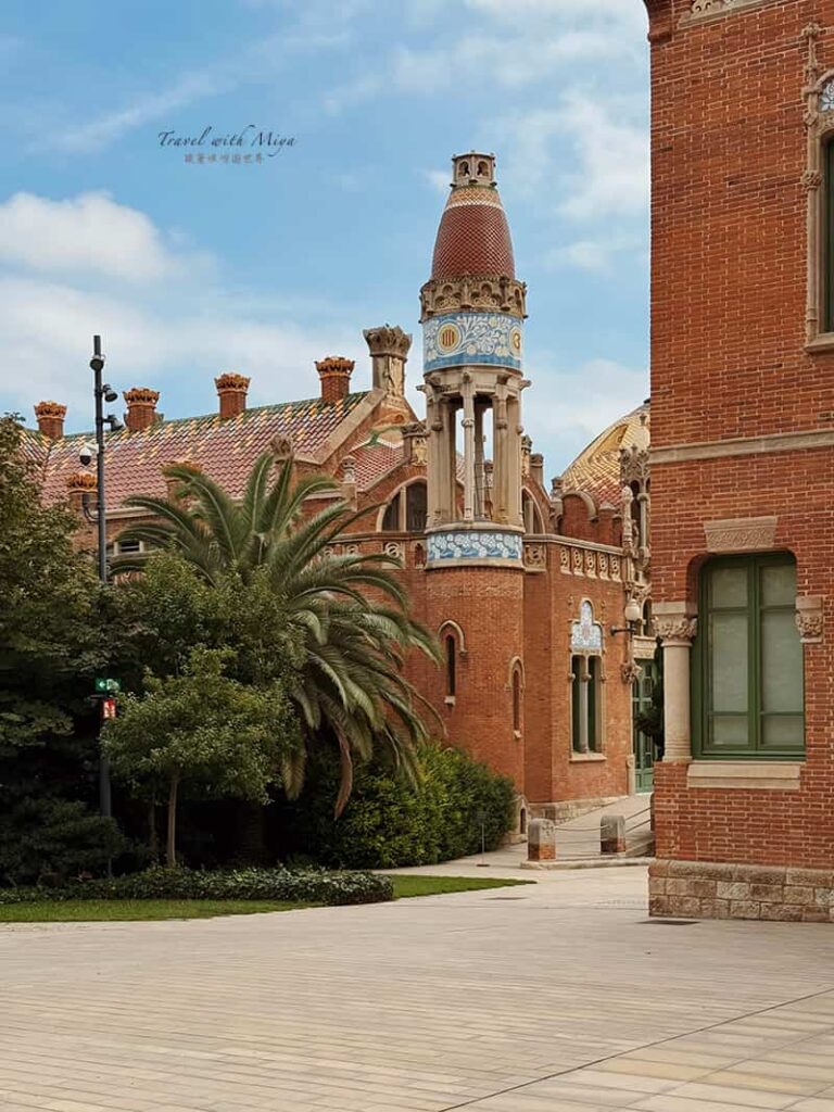 聖十字聖保羅醫院建築與綠植