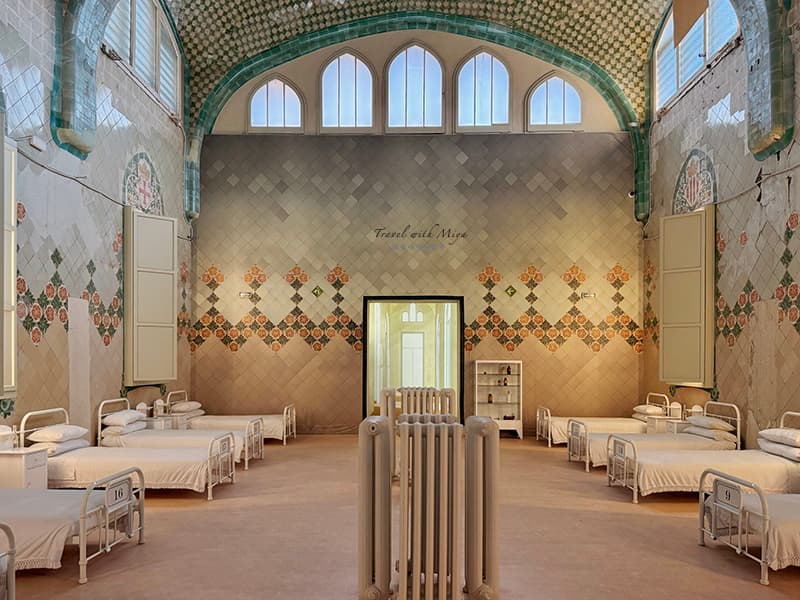 聖十字聖保羅醫院-聖拉斐爾館廳近拍