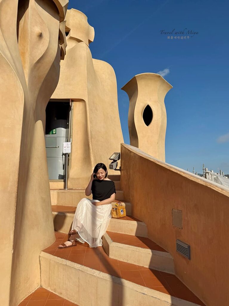 米拉之家屋頂露台的通風塔