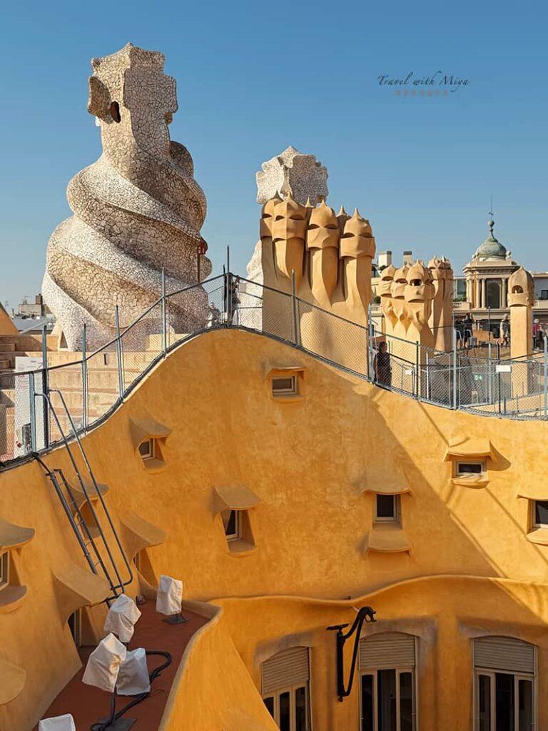 米拉之家屋頂露台造型通風口