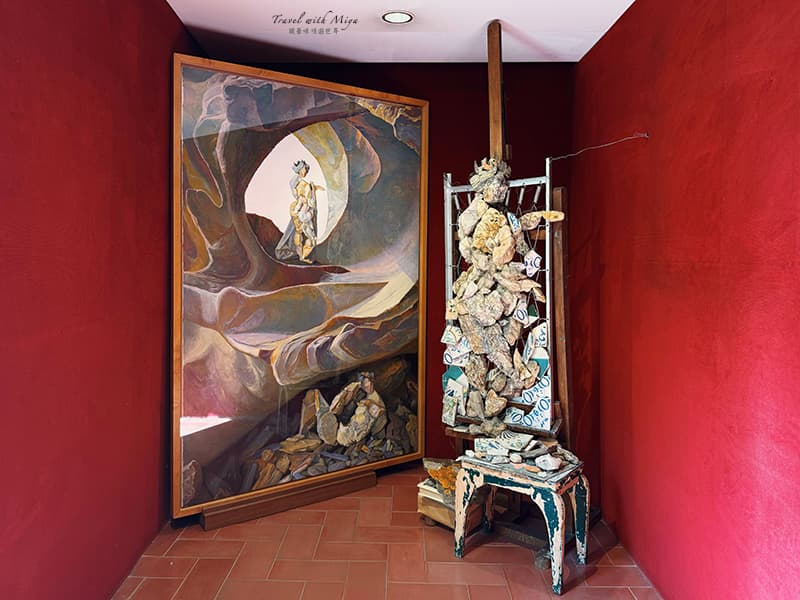 達利戲劇博物館物體拼接