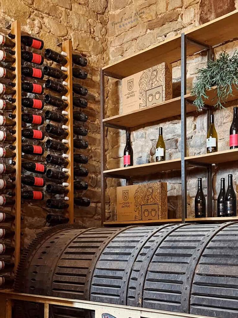 加泰隆尼亞歐耶酒莊 Oller del Mas 品酒室