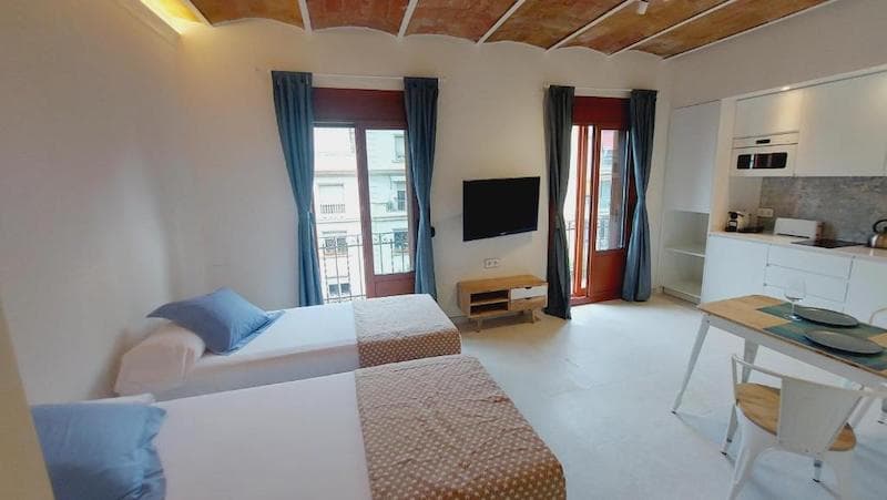 擴展區公寓住宿客廳雙床