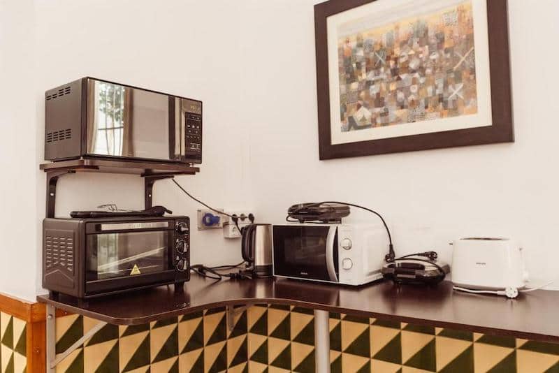 Leevin Stay Hostel 公共微波爐器具