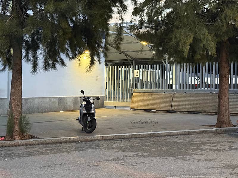 巴塞隆納港口 GNV 登船處 2 號欄杆