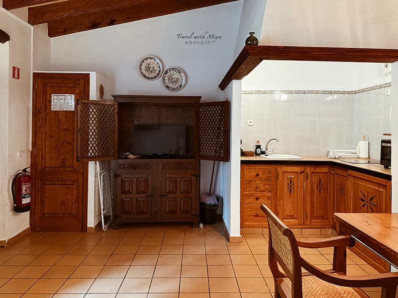 馬略卡島莊園住宿 Fangar Agroturismo - 房間 Bosque 廚房