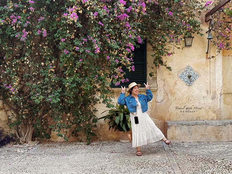 馬略卡島住宿Fangar Agroturismo 庭院合照