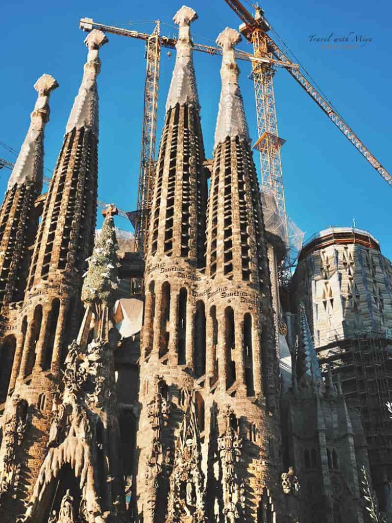 聖家堂誕生立面塔樓-2017年